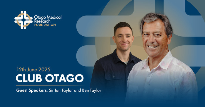 OMRF Club Otago - 12th June 2025: Sir Ian and Ben Taylor